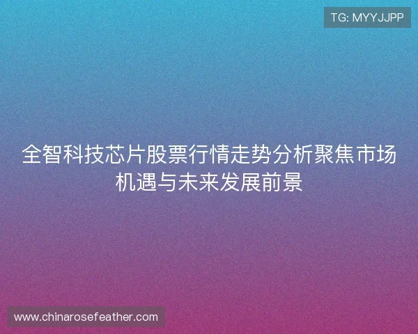 全智科技芯片股票行情走势分析聚焦市场机遇与未来发展前景
